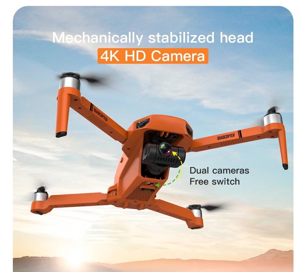 2023 New GPS Drone 4k Profesional 8K HD Camera 2-Axis Gimbal Anti-Shake Aerial Photography Brushless Foldable Quadcopter 1.2km
