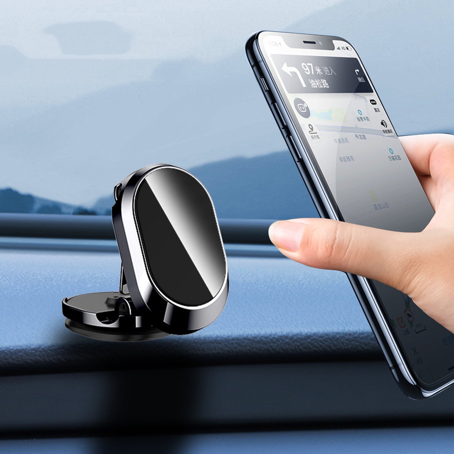 Car Fashion Folding Magnetic Phone Holder