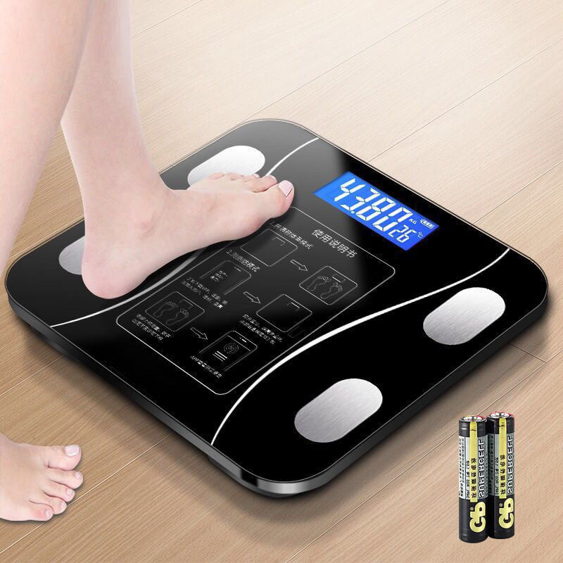New Weight Scale Home Bluetooth Intelligent Height Electronic Scale Professional Body Fat and Health Weight Scale