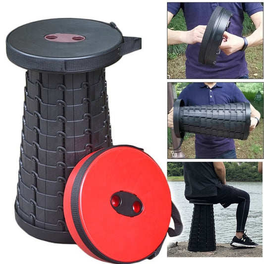 Convenient Retractable Stool Easy to Carry Outdoor Stable Stool Folding Camping Stool Fishing Chair Support Adults Safe Enough