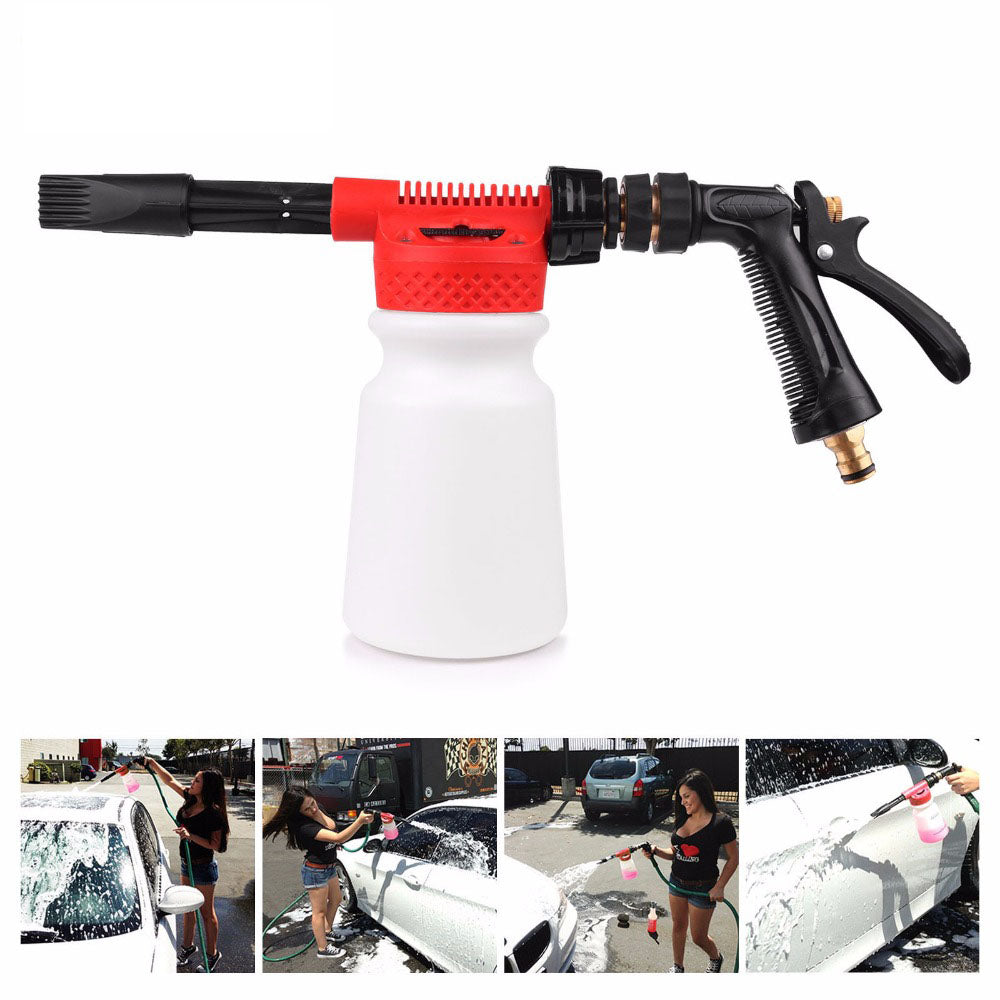 900ml Car Washing Foam Gun Car Cleaning Washing Snow Foamer Lance Car Water Soap Shampoo Sprayer Spray Foam Gun