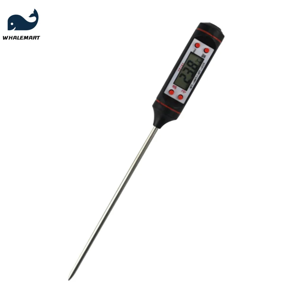 Digital Meat Thermometer Soap Making Tool Cooking Food Kitchen Probe Emulsion Oven Temperature Sensor Instrument