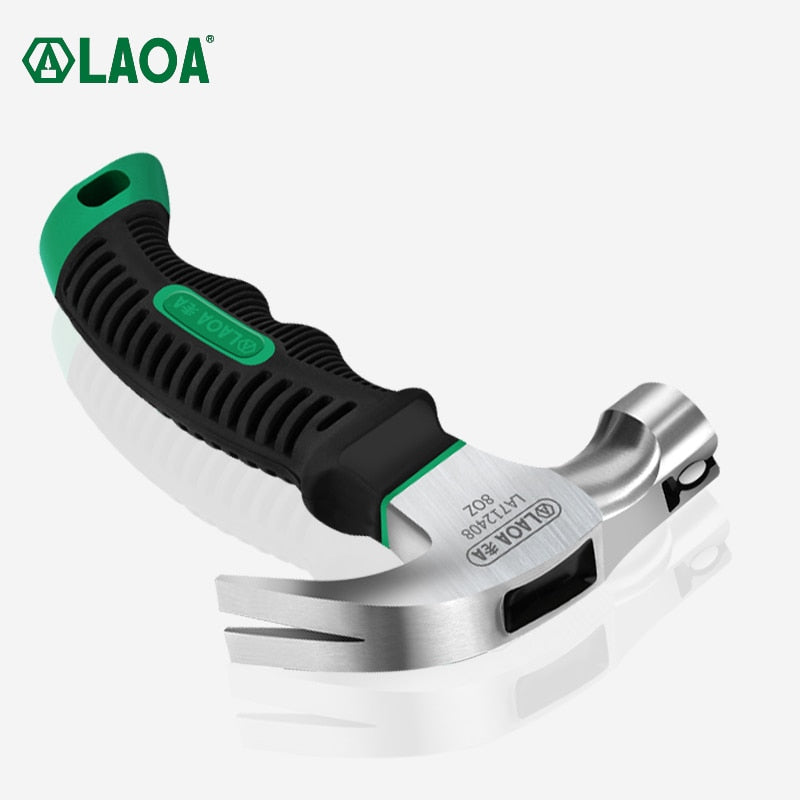 LAOA Mini Claw Hammer 8OZ Nail Hammer Tool Steel Woodworking Striking Tools