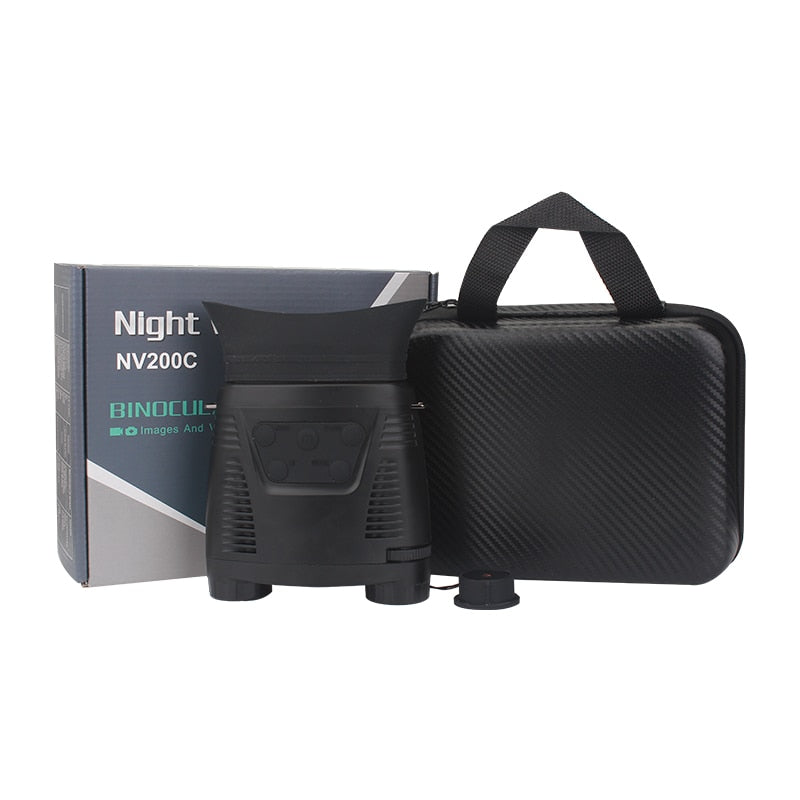 WILDGAMEPLUS 7X21 Zoom Infrared Night Vision Binoculars 300M Range for Hunting Picture Video NV200C IR Night Vision Telescope