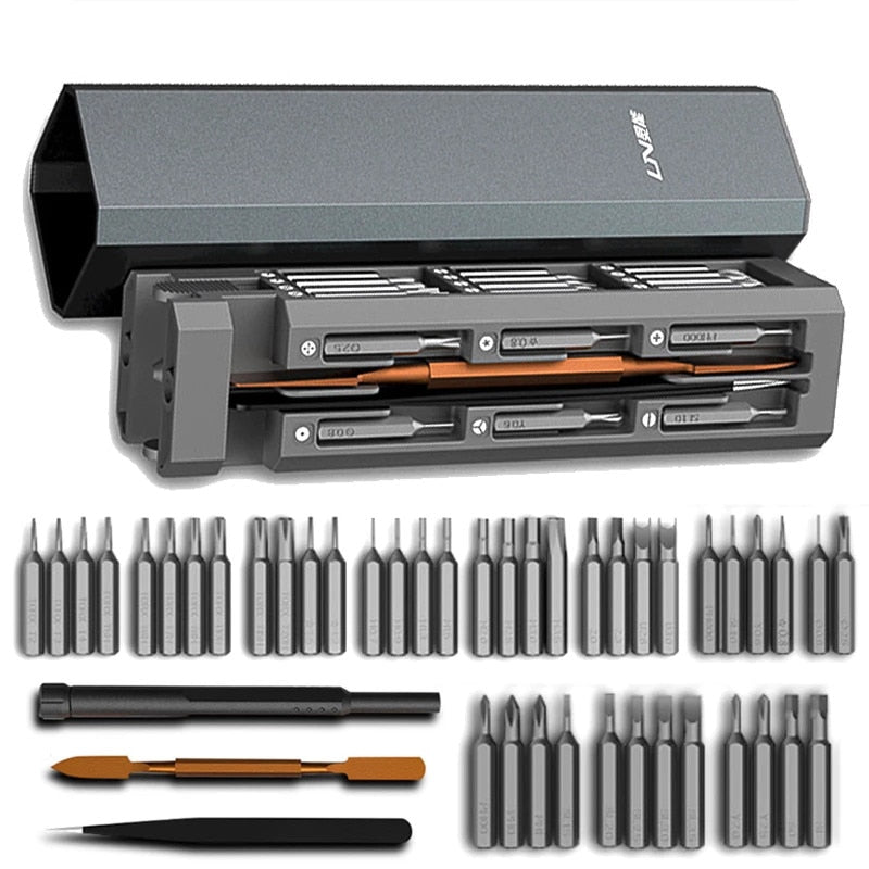 32/46 in 1 Screwdriver Set Magnetic Screwdriver Bits Torx Hex Screw Driver set Precision Phone PC Repair Tool Kit Hand Tool